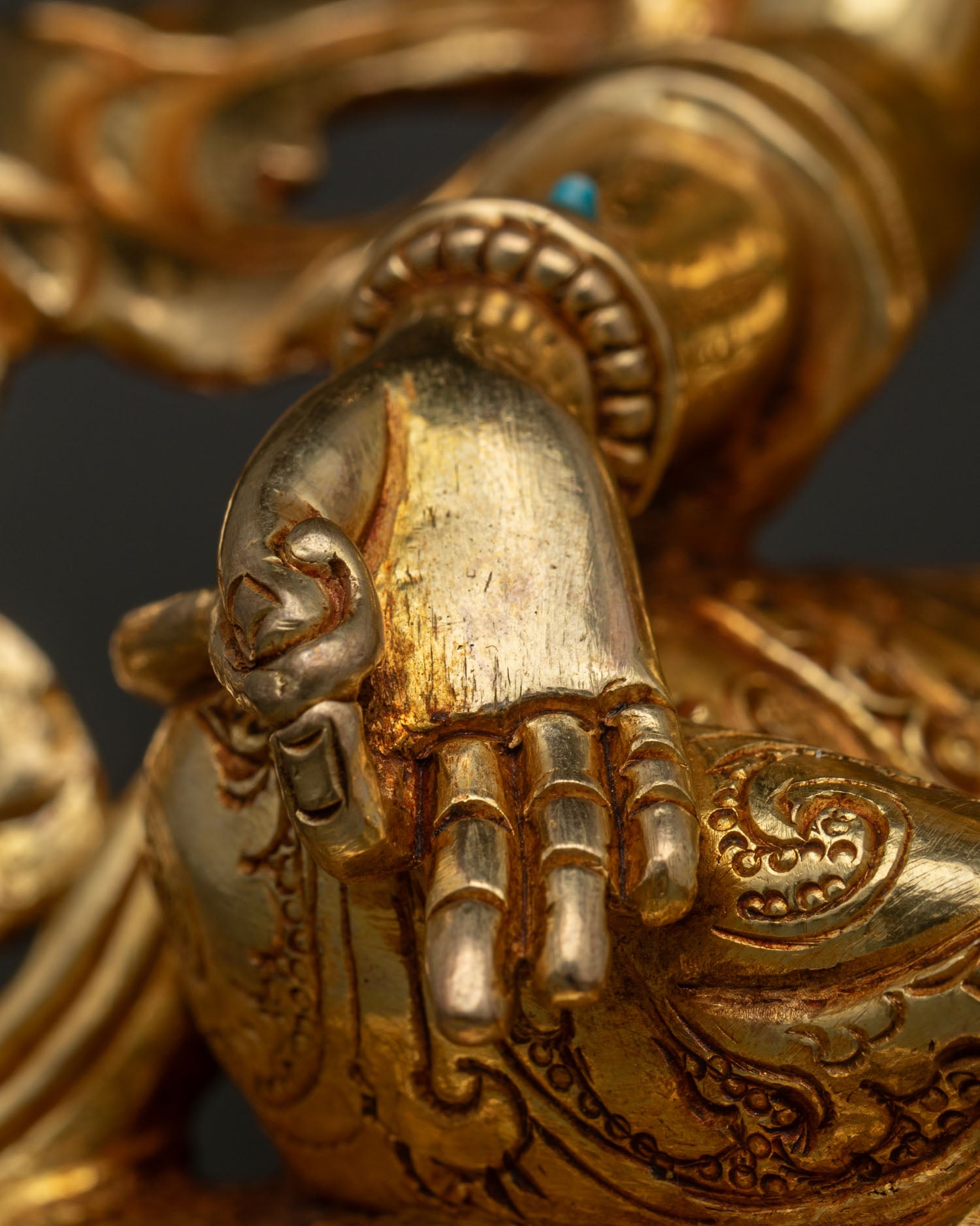 Green Tara Statue | Buddhist Female Buddha Artwork