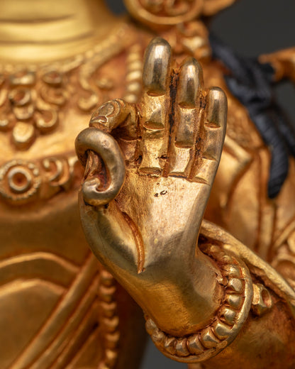 Manjushri Statue | Handmade Buddhist Altar Art