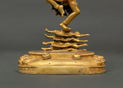 Hevajra Statue | Wrathful Vajrayana Deity Handmade in Nepal