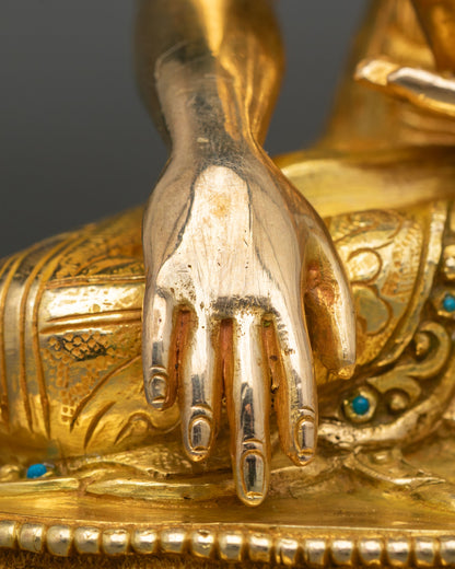 Shakyamuni Buddha Statue - Buddhist Art from Patan, Nepal