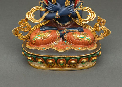 Vajradhara Statue | Primordial Buddha Art for Home Decor