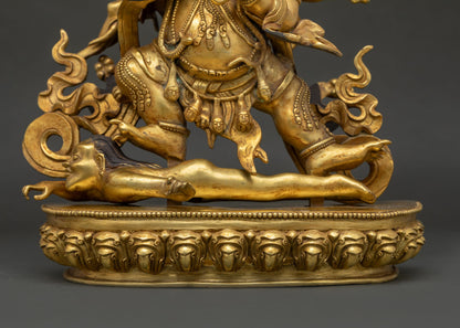 Four Arm Mahakala Statue