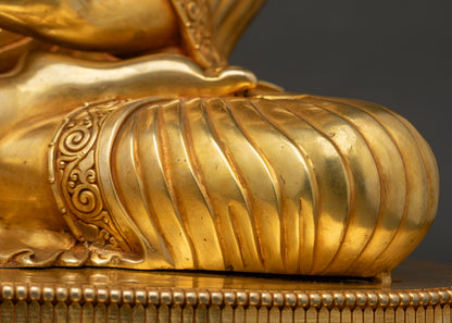 Collector-Grade Mitrugpa Buddha Statue | Fine Nepalese Artwork