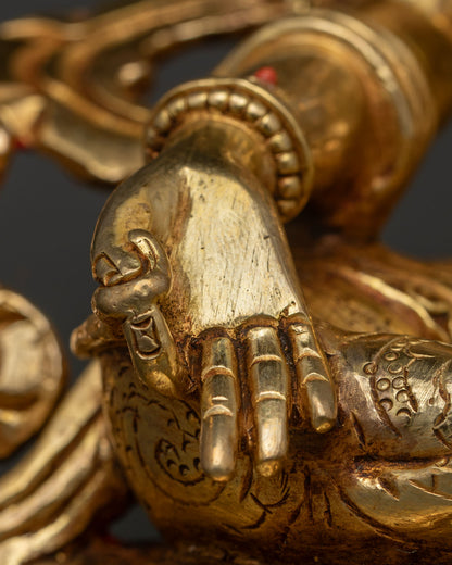 Green Tara Statue | Nepalese Handcrafted Compassion Deity
