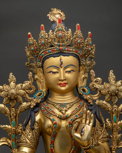 White Tara Statue