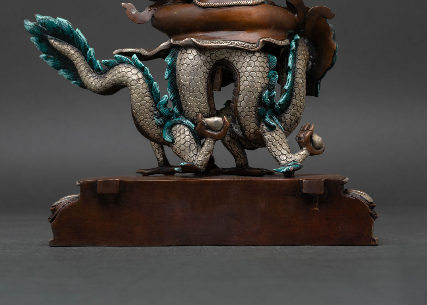 Buddhist White Dzambhala Statue - Handcrafted in Nepal