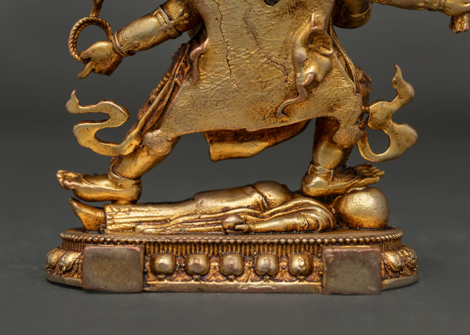 Six-Armed Mahakala Statue | Newari Craftsmanship