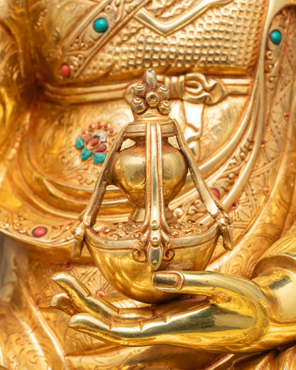 Buy Guru Rinpoche Statue Online | Hand-Carved Buddhist Art