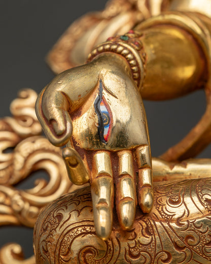 White Tara Statue | Seven-Eyed Goddess of Healing & Long Life