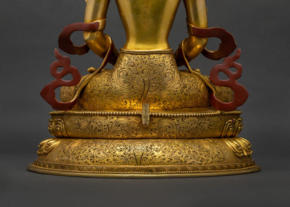 Amitayus Statue | Buddhist Longevity Buddha Sculpture