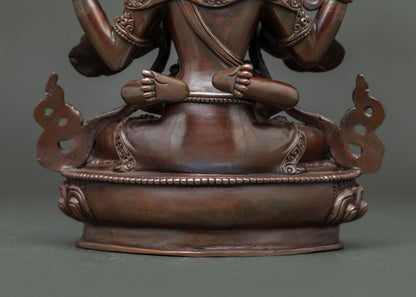 Chenrezig Statue | Handcrafted Nepalese Buddhist Artwork