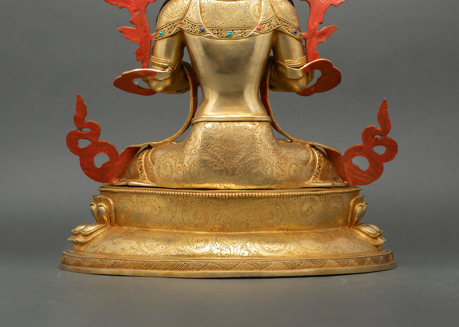 Bodhisattva Manjushree Statue – Buddhist Art of Wisdom Deity