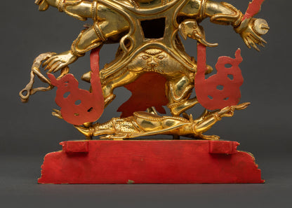 Six Arm Mahakala Statue