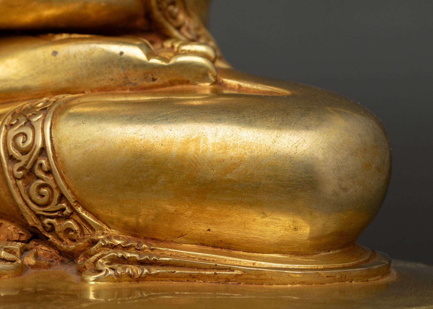 Shakyamuni Buddha | 24K Gold Gilded Copper Sculpture