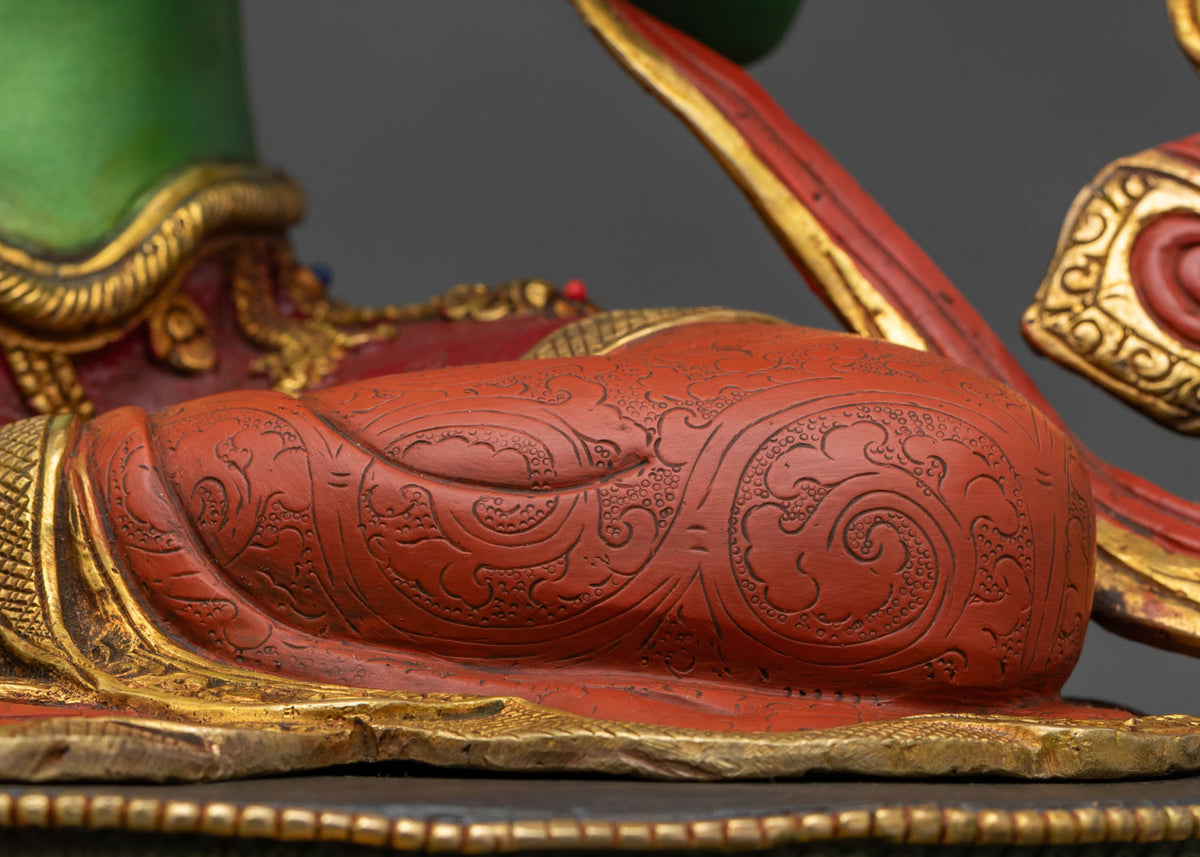 Green Tara Statue
