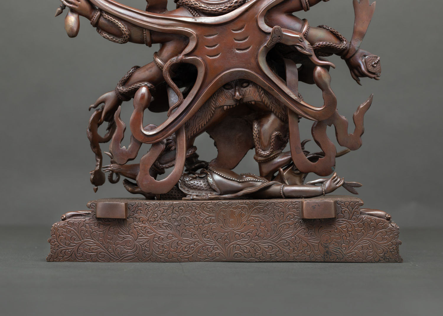 Six Armed Mahakala | Vajrayana Wrathful Protector Statue