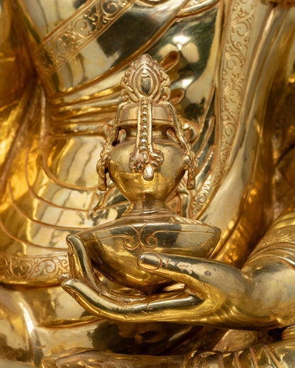 Giant Guru Rinpoche (Padmasambhava) Copper Statue | The Second Buddha