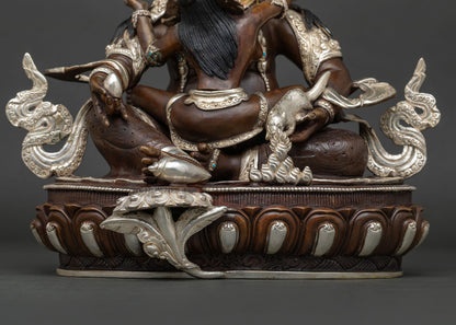 Red Dzambhala Statue