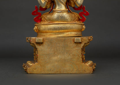 Enthroned Chenrezig Statue for Sale | Bodhisattva of Compassion