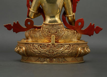 White Tara Statue | Seven-Eyed Goddess of Longevity