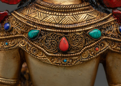 Green Tara Statue