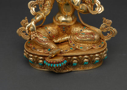 Blessed Sgrol ljang | Sacred Buddhist Sculpture