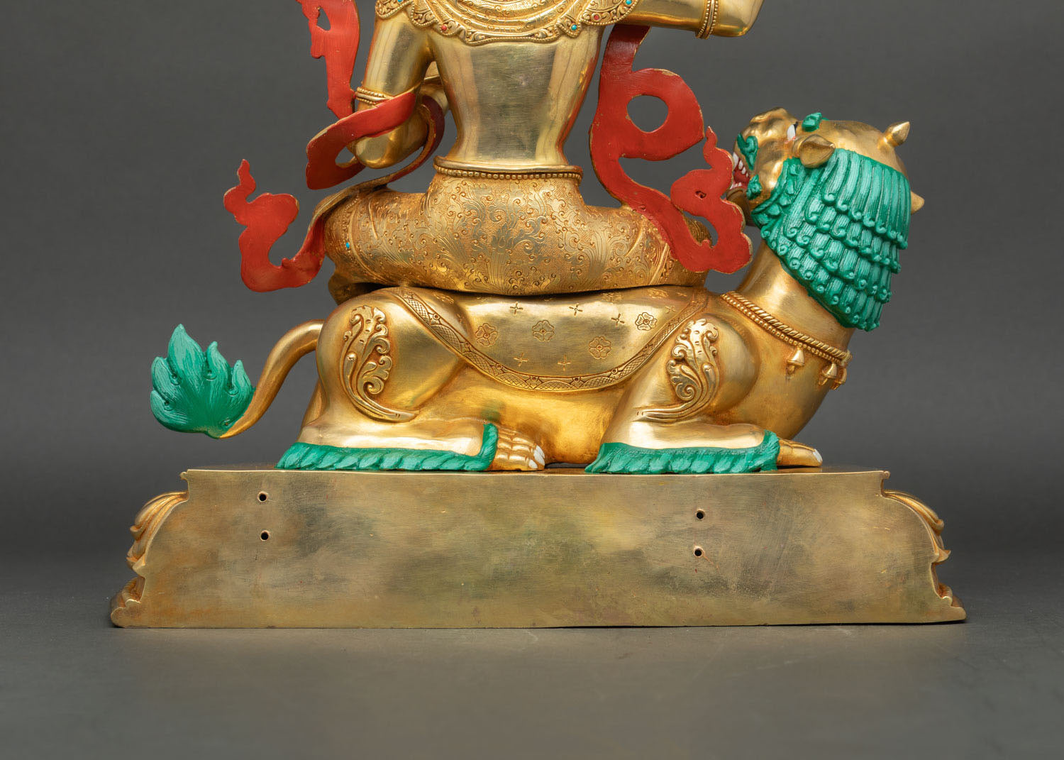 Simhada Manjushree Statue | Handmade Bodhisattva of Wisdom