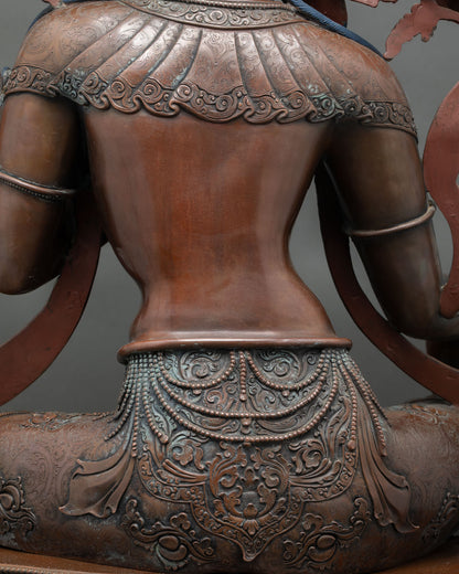 26" Green Tara Statue – Awakening Compassion and Fearlessness