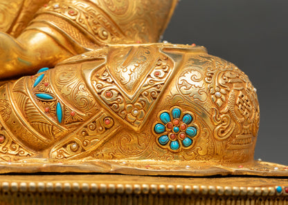 Guru Rinpoche Statue – Handmade Buddhist Decor from Nepal