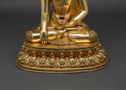 Luxury Shakyamuni Buddha Statue | Buddhist Home Accent