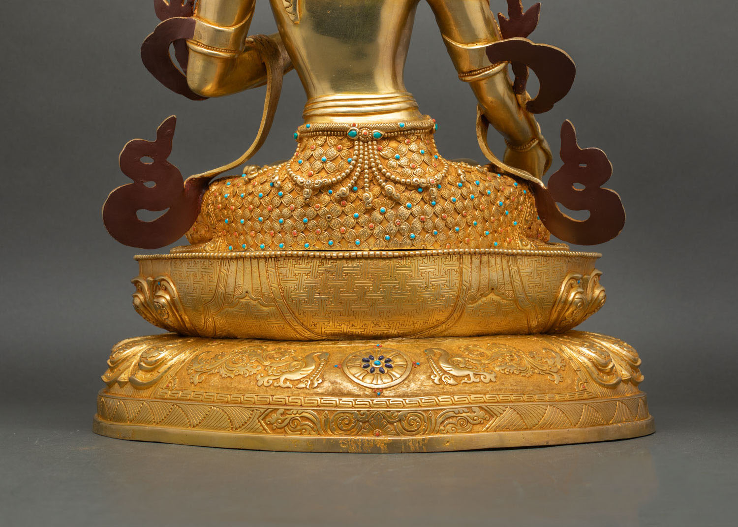 Beautiful White Tara | Himalayan Meditation Copper Sculpture
