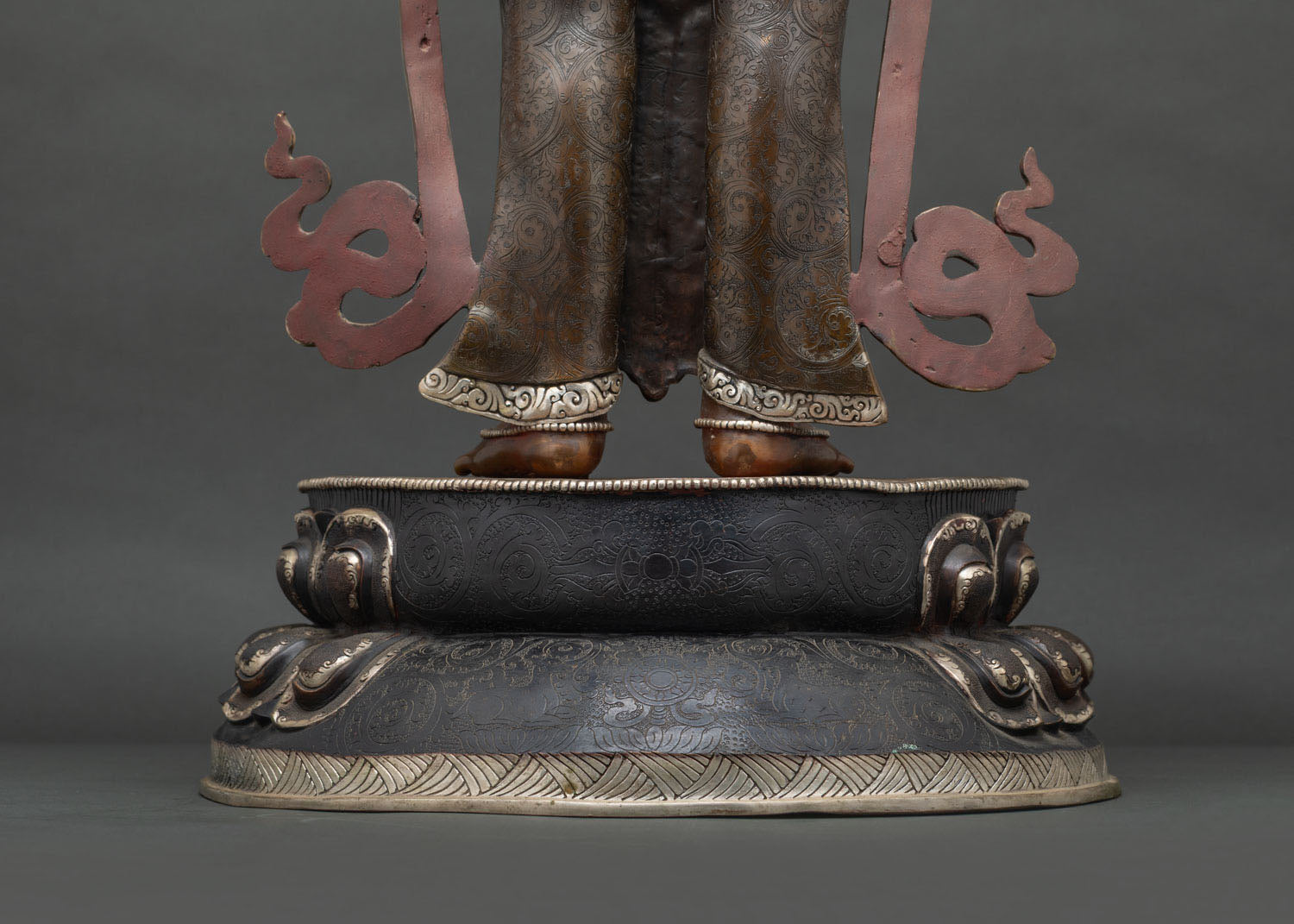 Standing Green Tara Statue from Nepal | Life-Size Buddhist Sculpture
