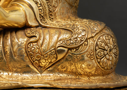 Guru Rinpoche Statue | Vajra Master Copper Sculpture