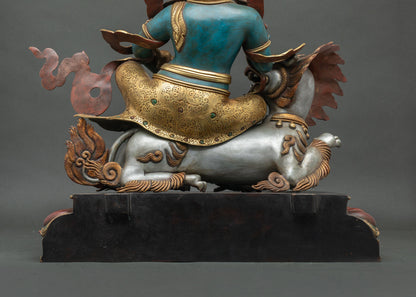 Handcrafted Namtoshe Statue – Buddhist Large-Sized Altarpiece