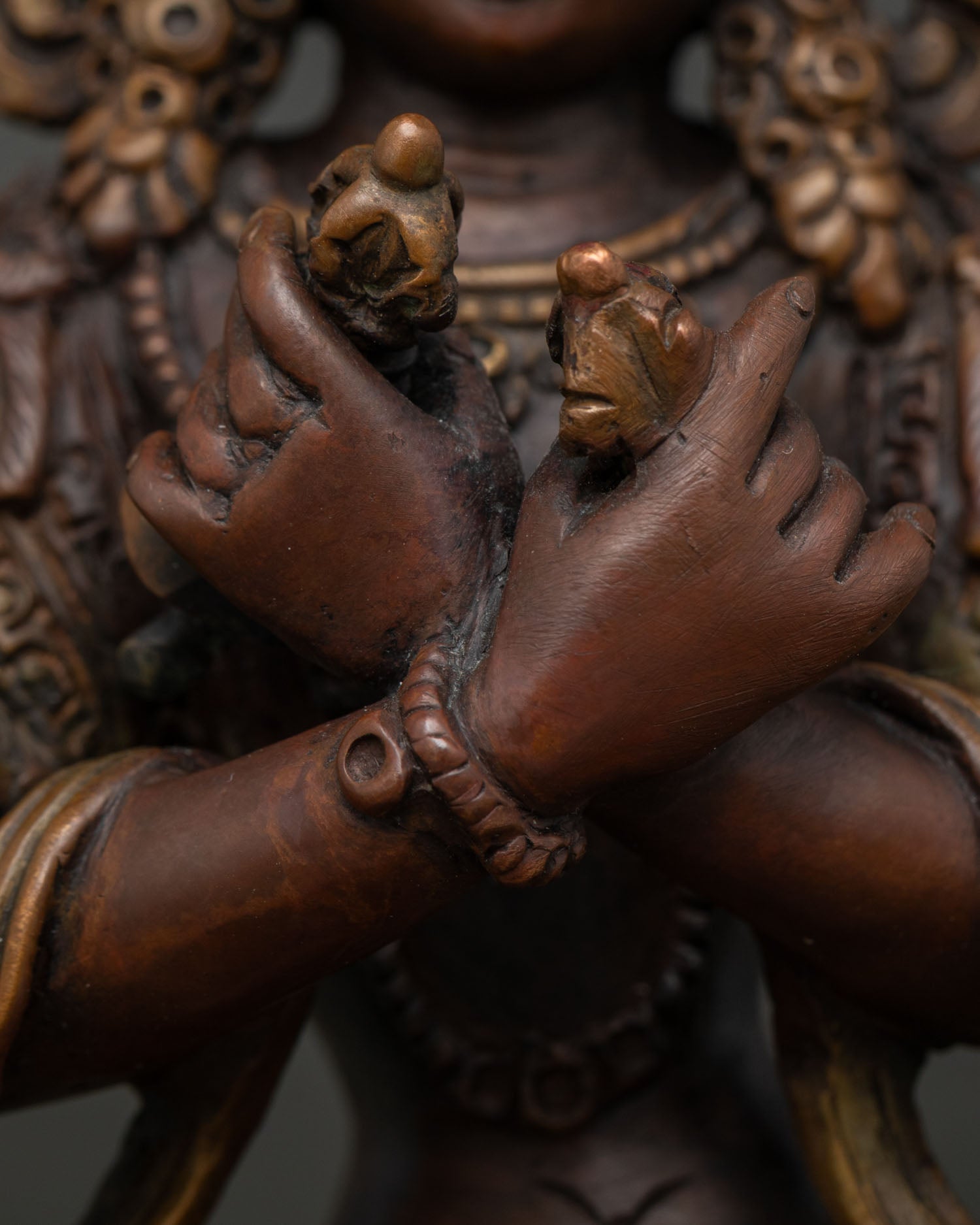 Vajradhara Statue | Handcrafted Newari Buddhist Art from Nepal