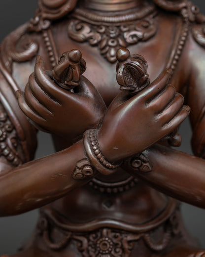 Vajradhara Statue | Primordial Buddha of Vajrayana Buddhism