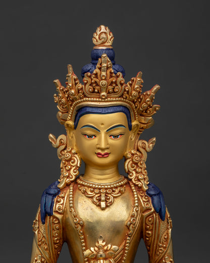Amitayus Buddha Statue | Sacred Long Life Buddha Sculpture