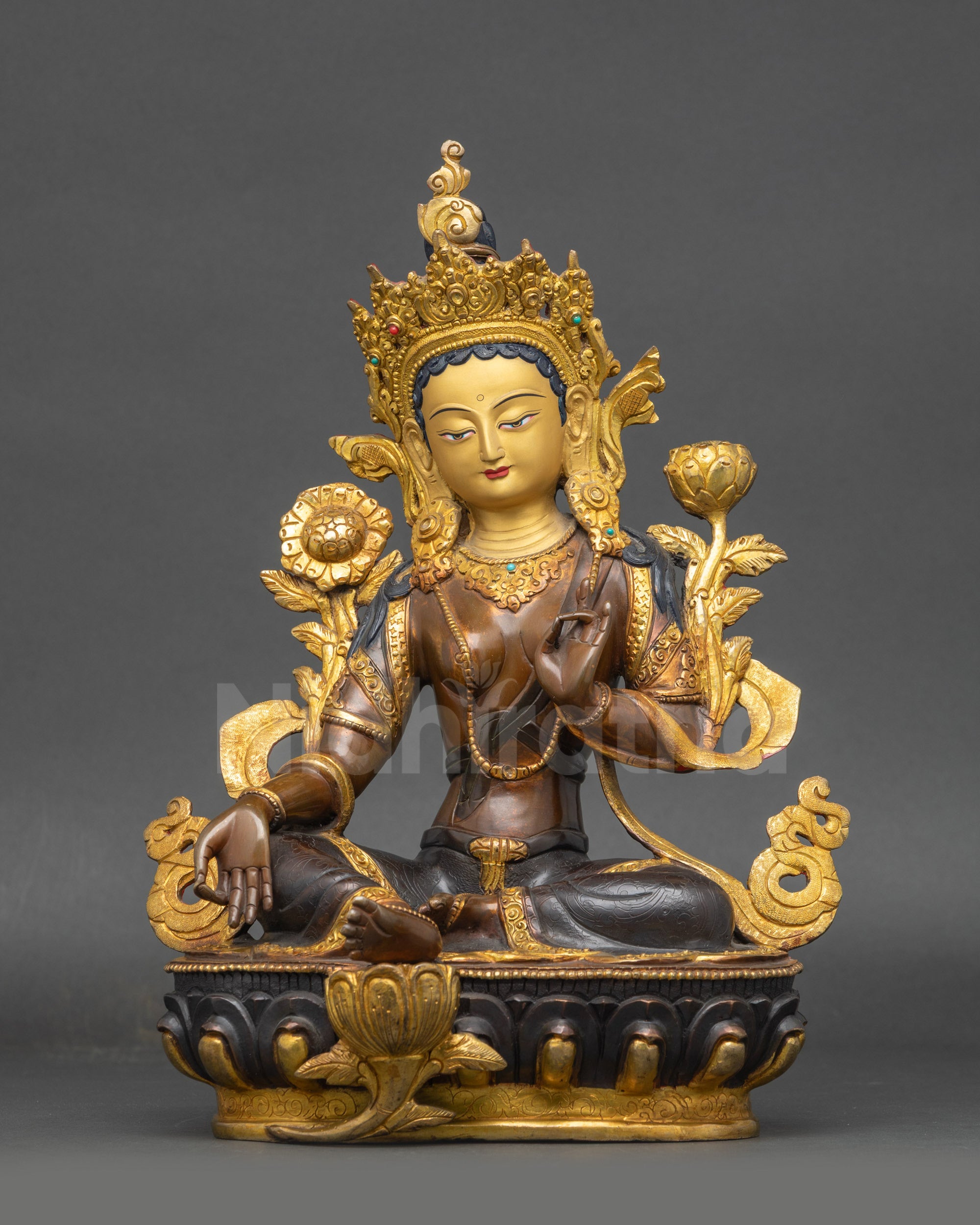 Green Tara Statue