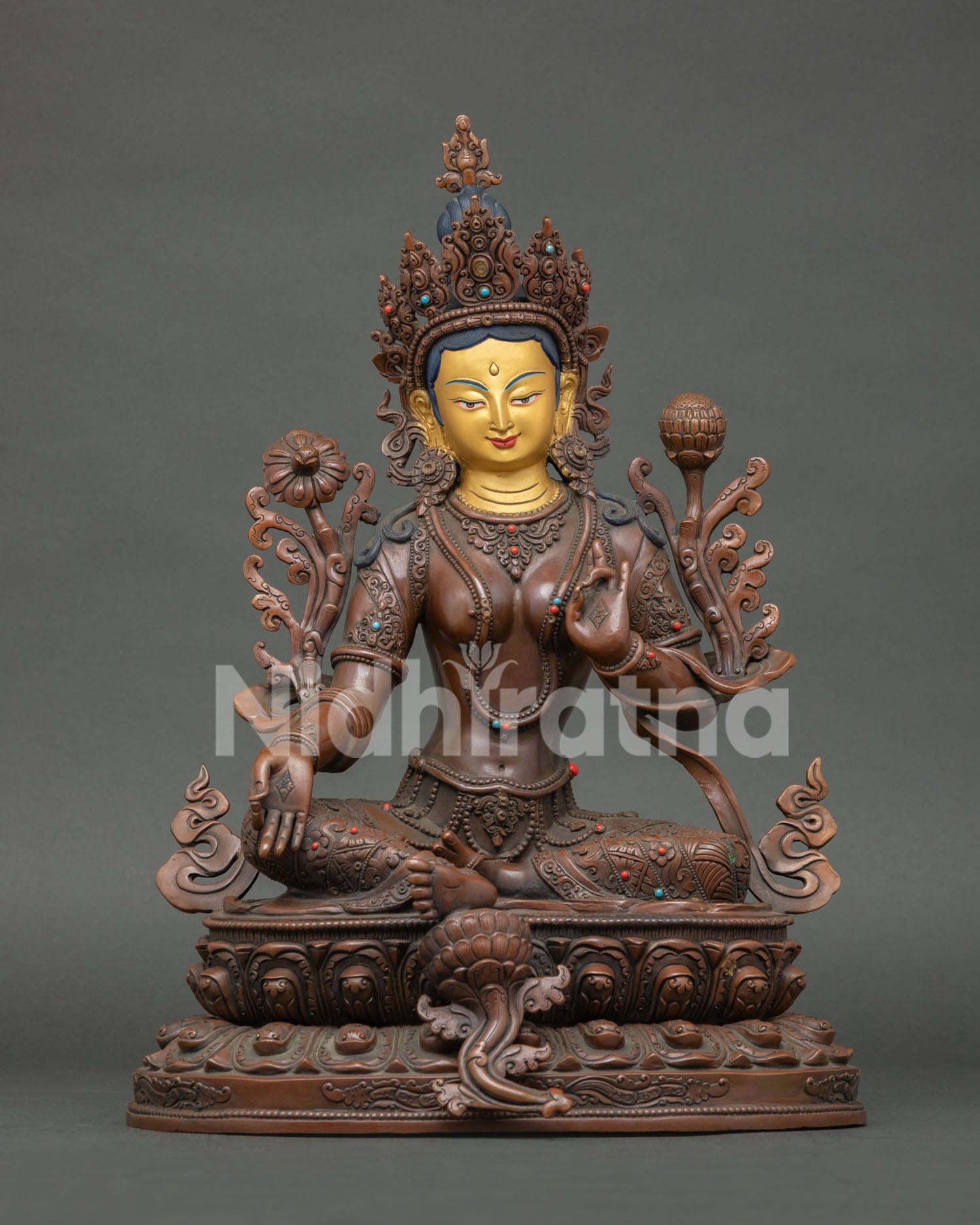 Green Tara Statue