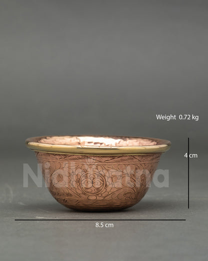 Traditional Water Offering Bowls - Handmade Ritual Set