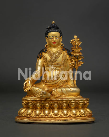 Jigme Lingpa Statue | Handmade Copper Buddhist Artwork