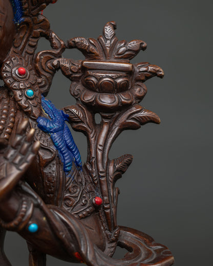 Manjushri Statue | Divine Embodiment of Transcendent Wisdom