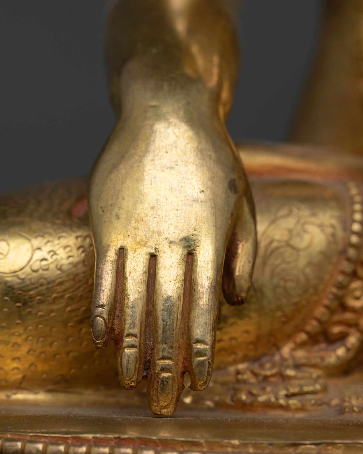 Shakyamuni Buddha Statue | Handmade Copper Buddhist Sculpture