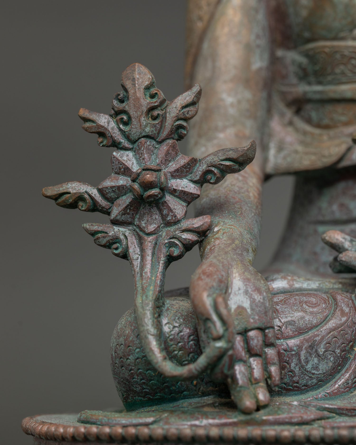 Medicine Buddha Statue | Handcrafted Buddhist Healing Sculpture