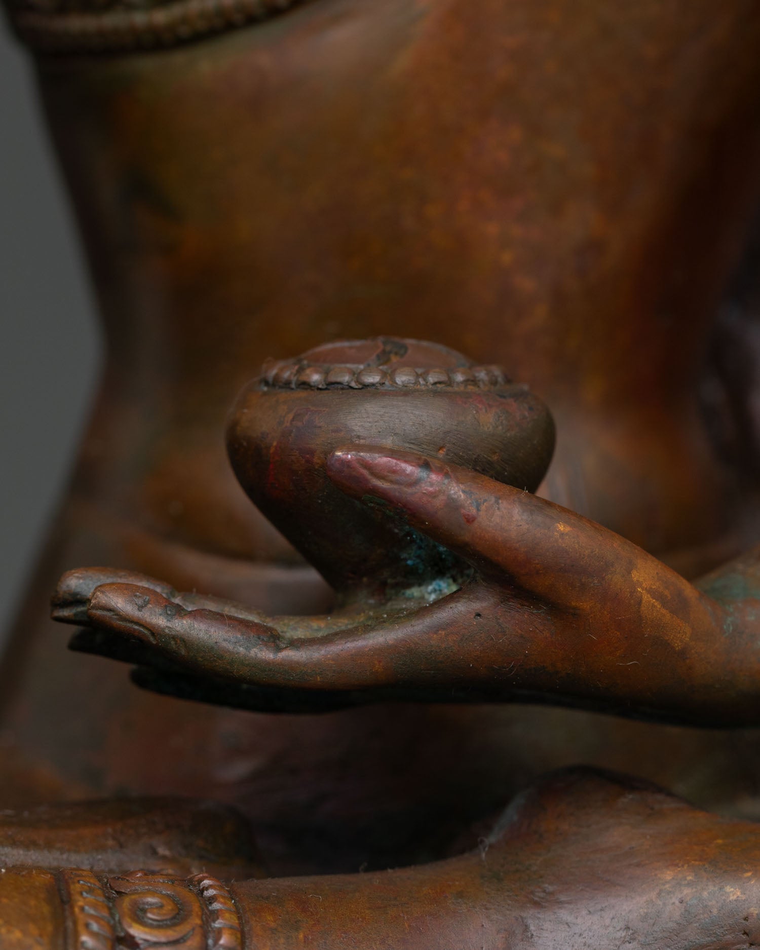 Oxidized Shakyamuni Buddha Statue | The Historical Buddha