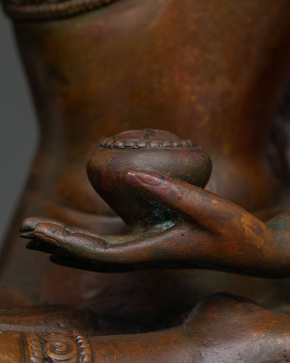Oxidized Shakyamuni Buddha Statue | The Historical Buddha