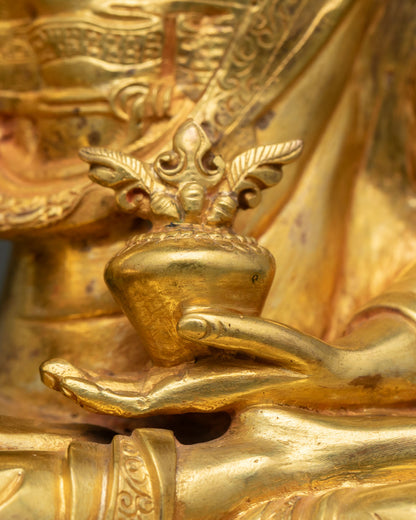 Medicine Buddha Statue | Tibetan Healing Buddhist Sculpture
