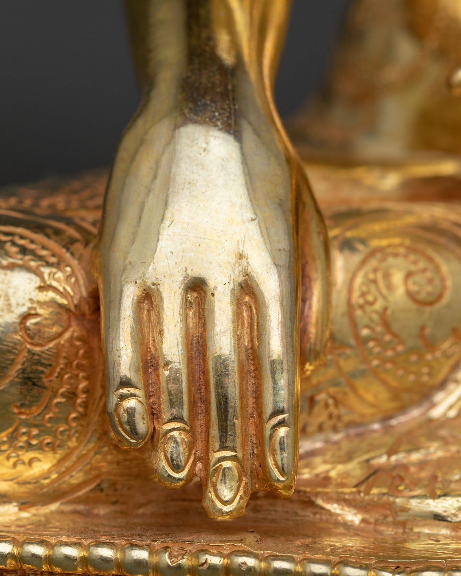 Handmade Shakyamuni Buddha Statue | Traditional Buddhist Art