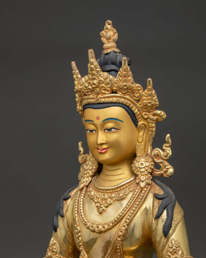 Amitayus Statue | Handcrafted Longevity Buddhist Sculpture