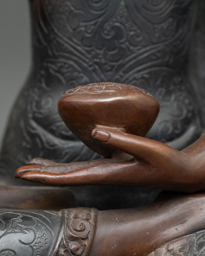 Shakyamuni Buddha Statue | Sacred Himalayan Spiritual Decor